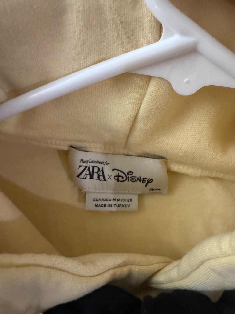 Zara x Disney Pale Yellow Sweater - Picture 2 of 2